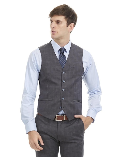 Chaleco Vittorio Forti con bolsillos para hombre