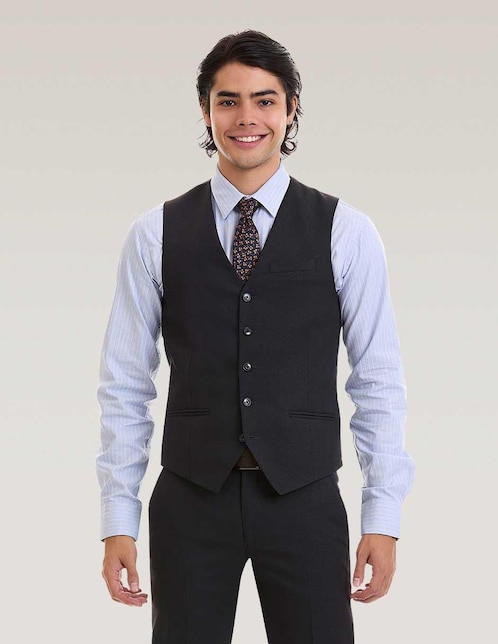 Chaleco Vittorio Forti con bolsillos para hombre