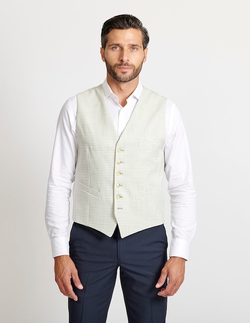 Chaleco Chaps con bolsillos para hombre