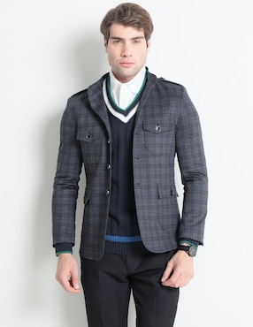 Saco Business Casual Dukc Para Hombre