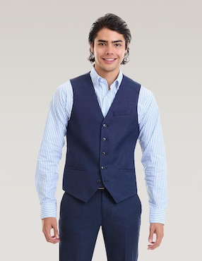 Chaleco Vittorio Forti Con Bolsillos Para Hombre