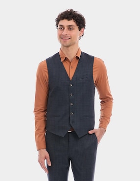 Chaleco Vittorio Forti Con Bolsillos Para Hombre