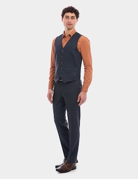Chaleco Vittorio Forti con bolsillos para hombre