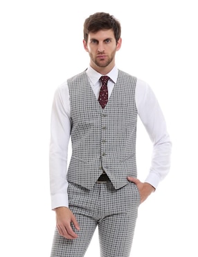 Chaleco Vittorio Forti con bolsillos para hombre