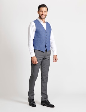 Chaleco Chaps con bolsillos para hombre