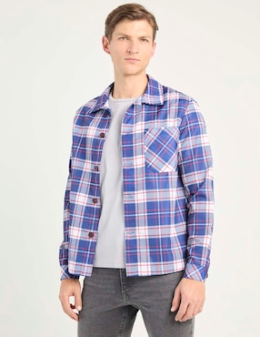 Sobrecamisa casual Jack & Paul manga larga para hombre