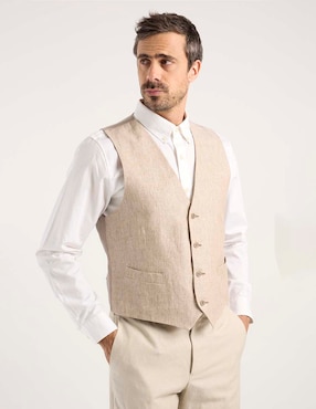 Chaleco Calderoni con bolsillos para hombre