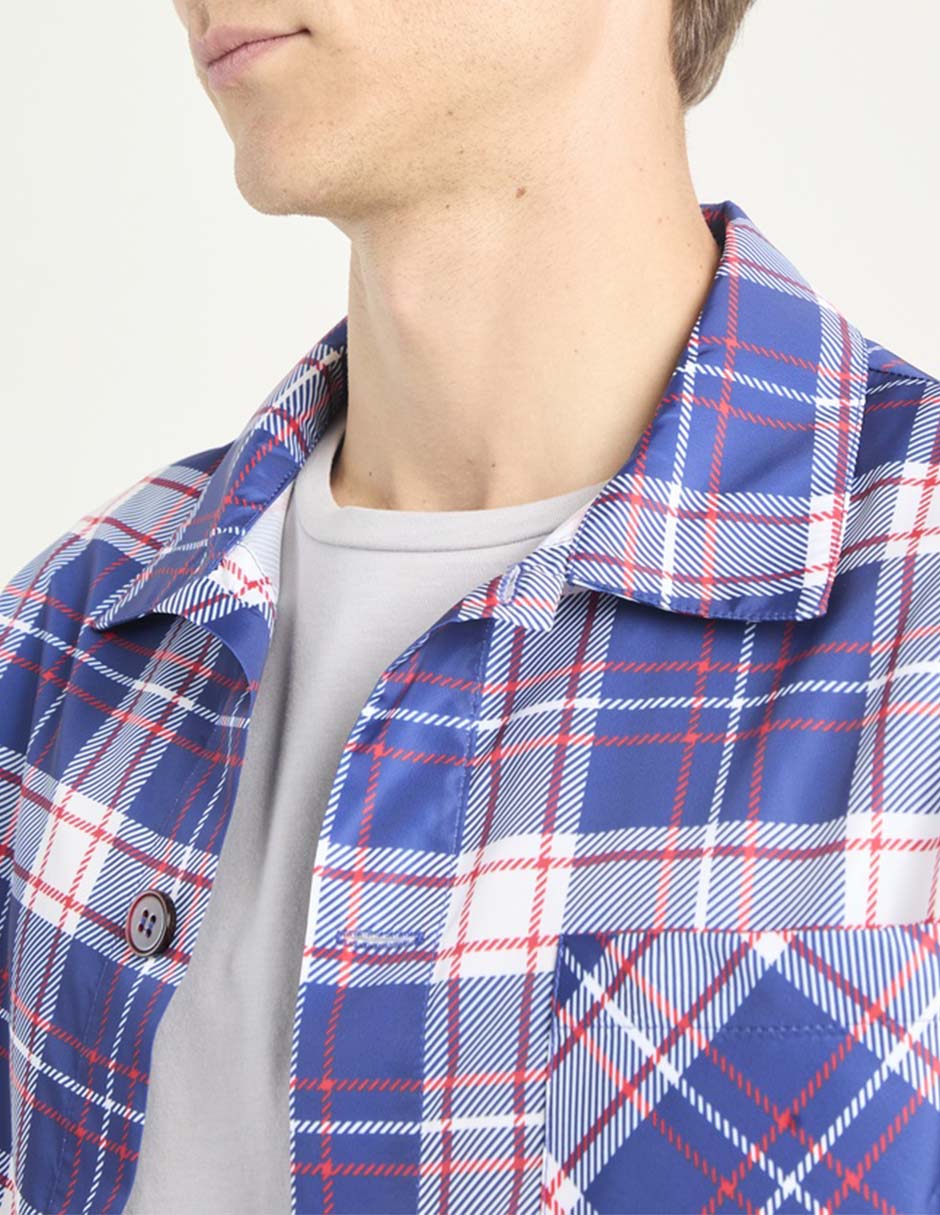 Sobrecamisa casual Jack & manga larga para hombre 4