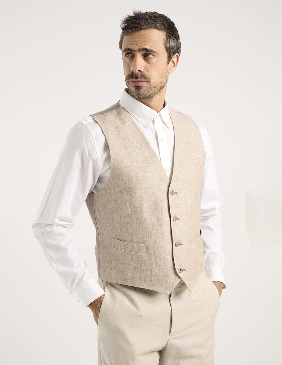 Chaleco con bolsillos para hombre